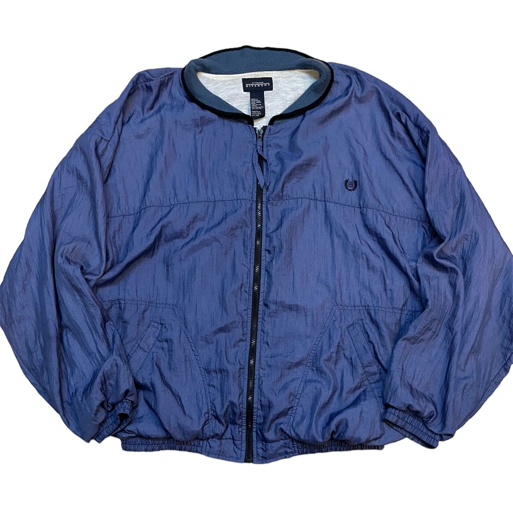 H 80S GIVENCHY NYLON JKT PURPLENAVY LARGE | skrova H 80S GIVENCHY NYLON JKT PURPLENAVY LARGE | skrova