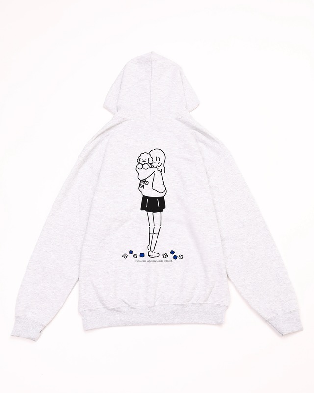 Comfortable Place Hoodie Gray