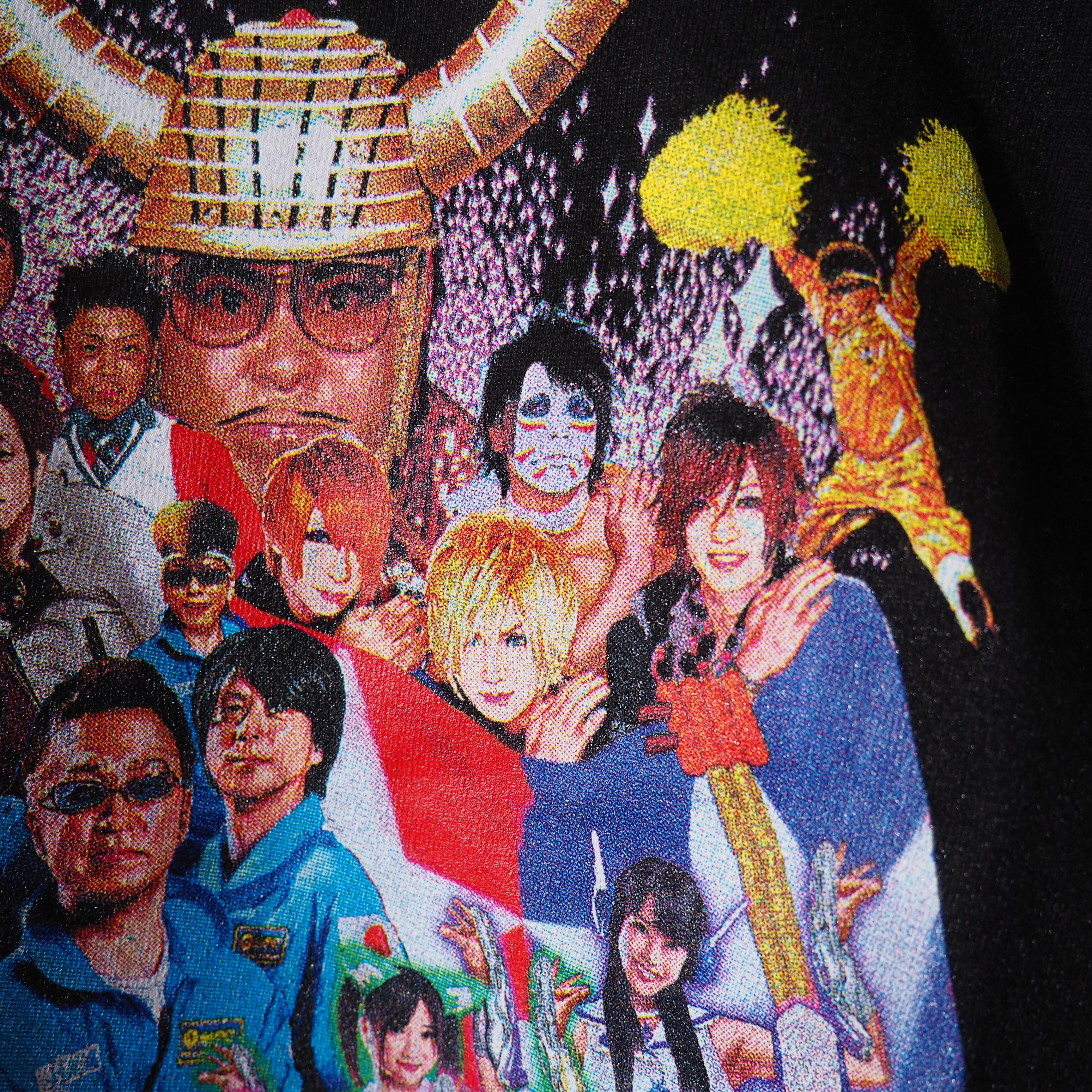 2012s " 氣志團万博 " All Star printed Tee