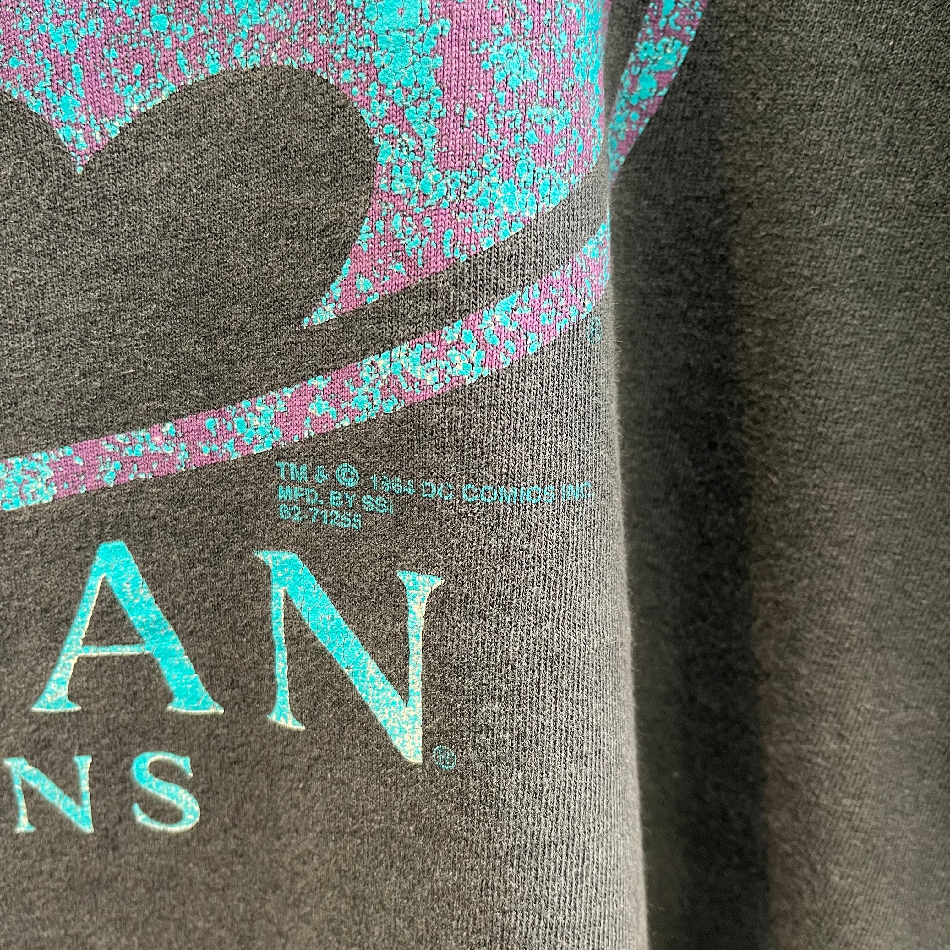 90年代 USA製 size:XL【 BATMAN RETURNS 】バットマン・リターンズ プリントTシャツ ムービーT 黒 古着 古着屋 高円寺  ビンテージ