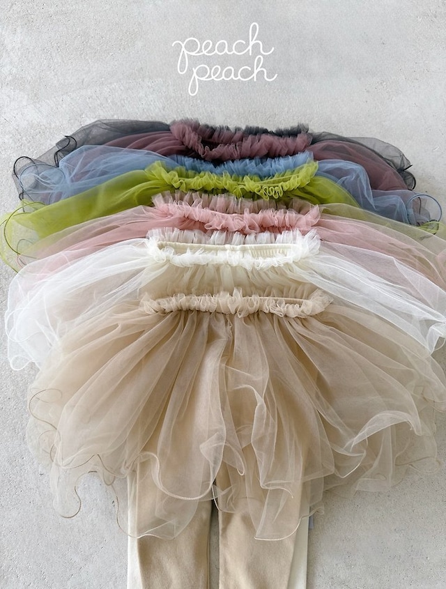 【取寄】peach peach|autumn darling tutu|オータムダーリンチュチュ|XS-XXL|kids|26 autumn