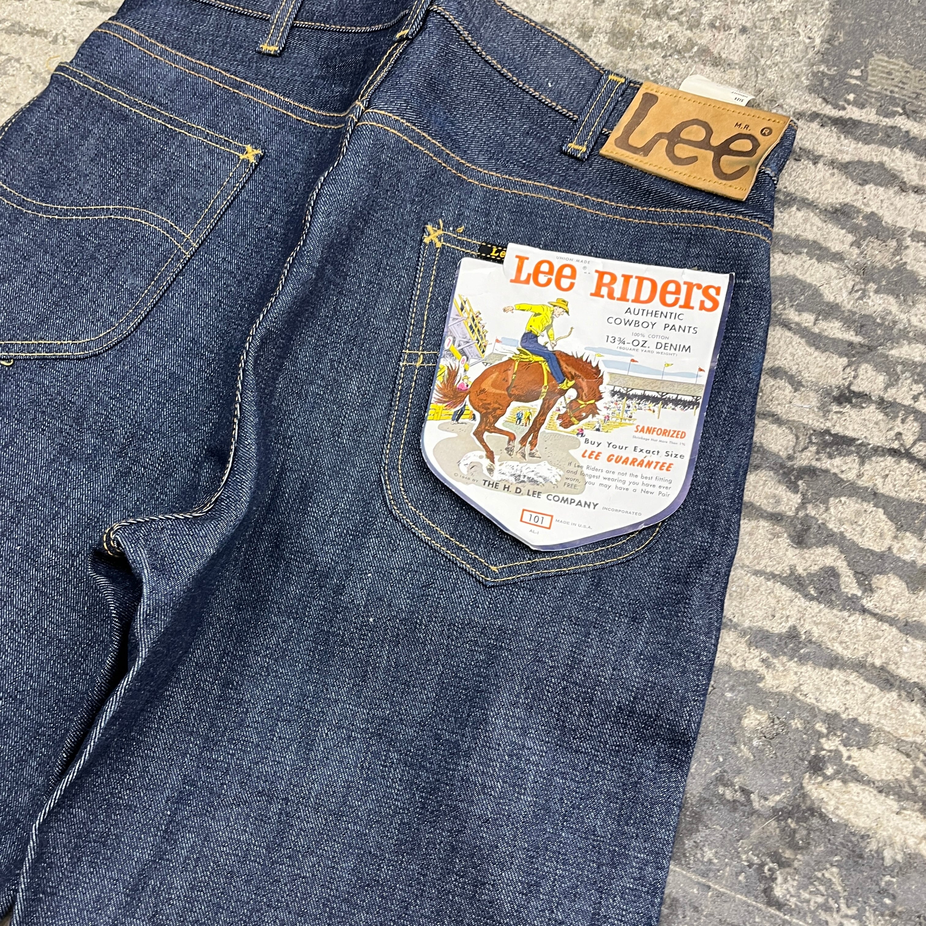 70s Lee 101-B Denim Pants DEAD STOCK 70年代 リー 101-B デニム 