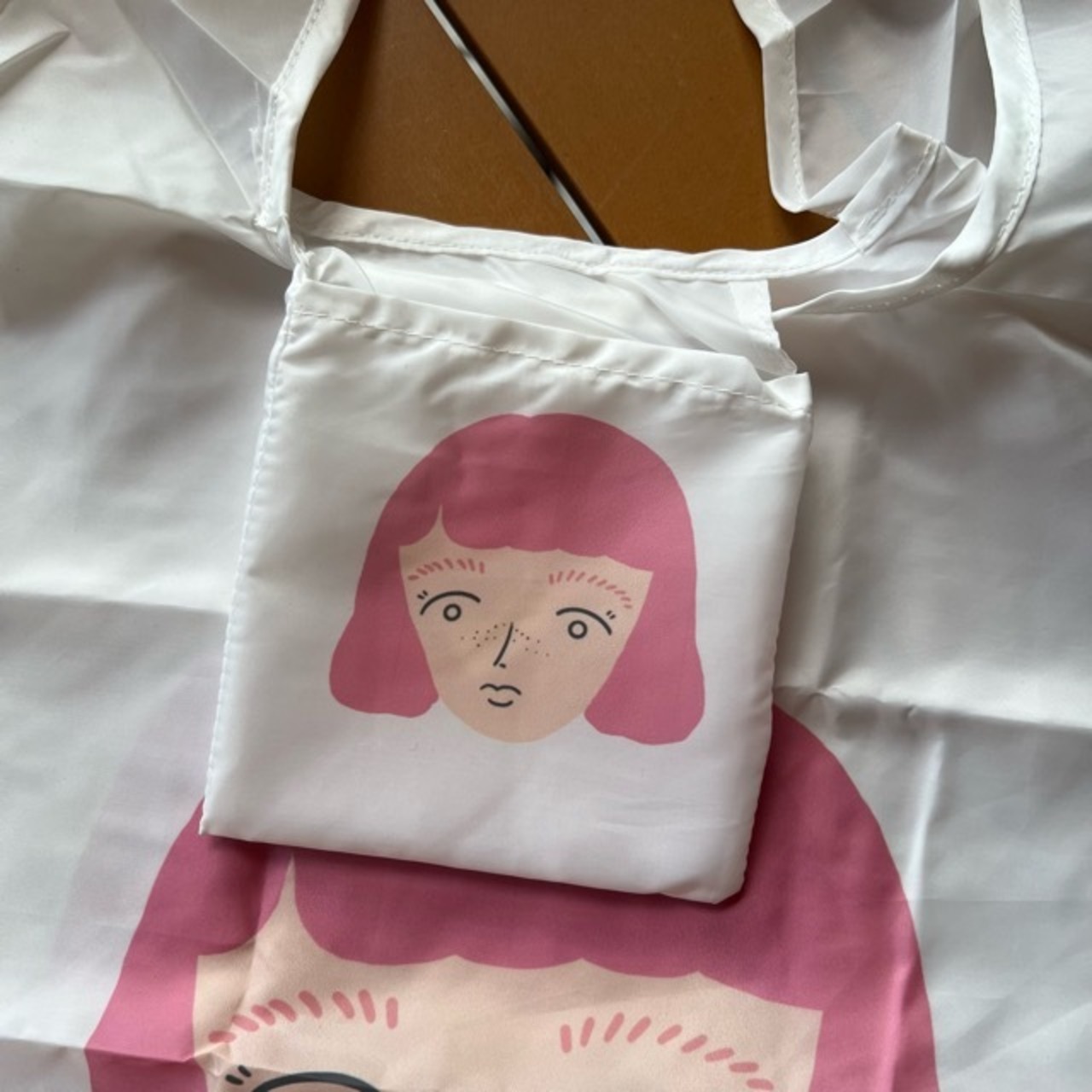 ENNUI ECO BAG　Cherry　アンニュイエコバッグ　チェリー　折り畳み　エコバッグ　バッグ　かわいい