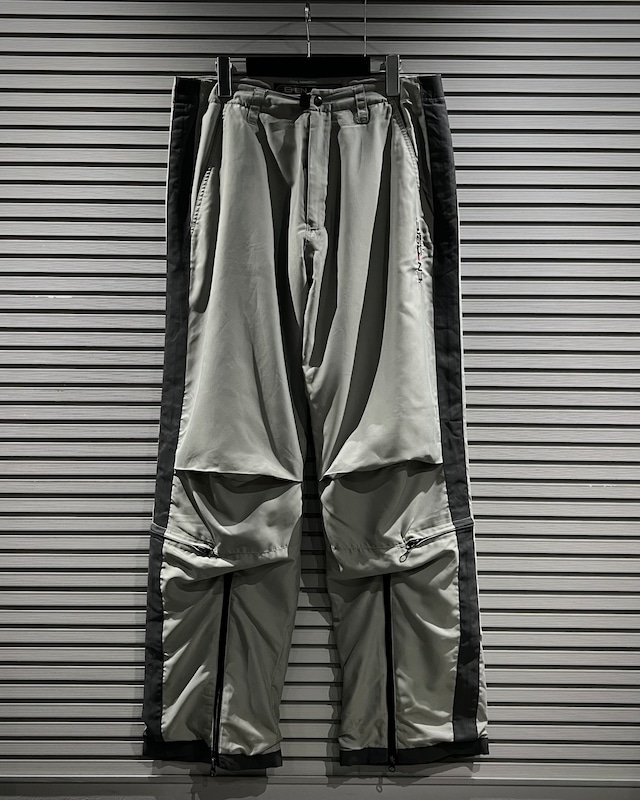 【X VINTAGE】“ENERGIE” Zip Gimmick Vintage Pants