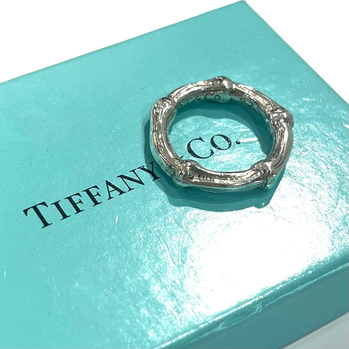 TIFFANY&CO.】2032 TIFFANY &CO バンブーリング 12号／シルバー925