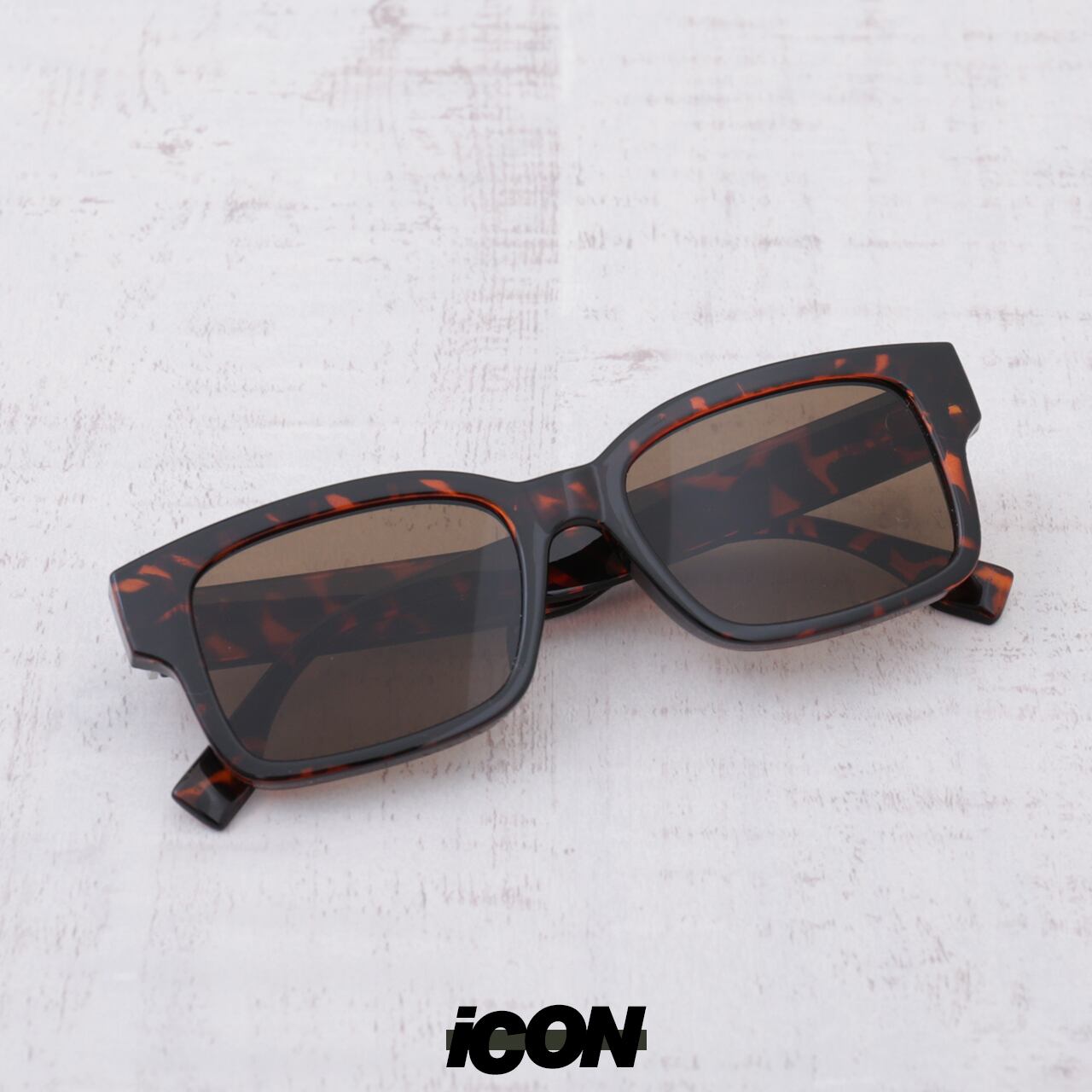 iCON】スリムスクエアサングラス y300079 | iCON
