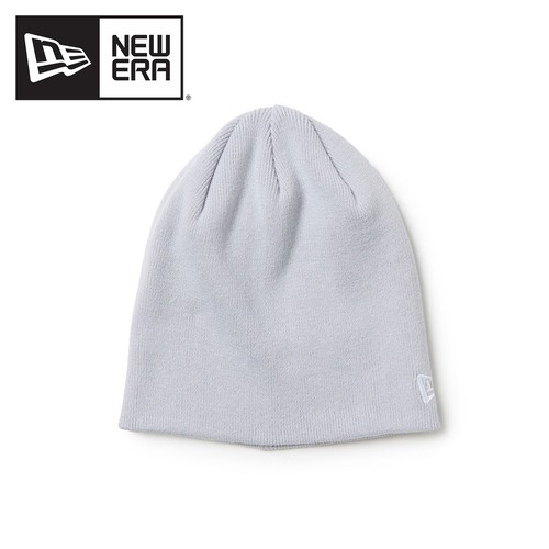 NEW ERA ベーシック ビーニー Cotton Knit スノーグレー 15119782 ニューエラ ニット帽 ニットキャップ ユニセックス