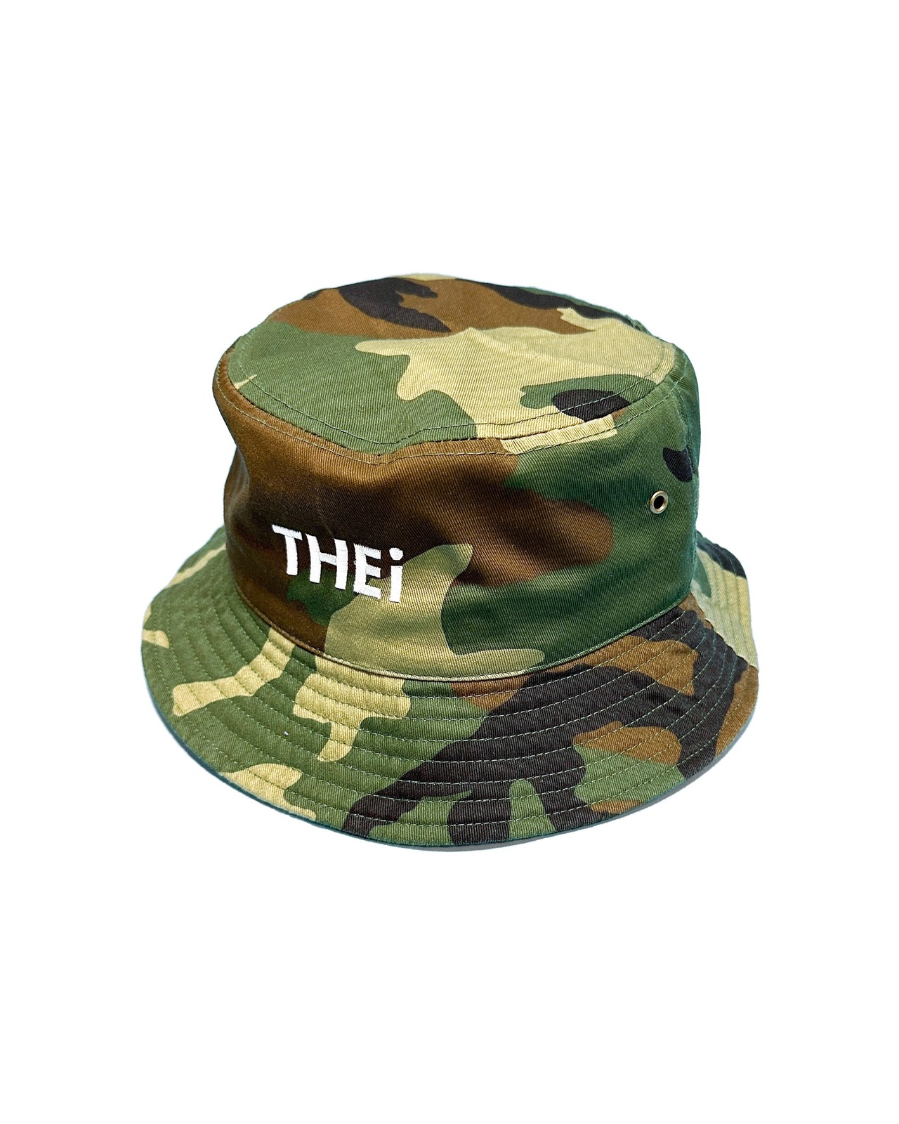 BASIC ONE POINT BUCKET HAT - CAMOUFLAGE