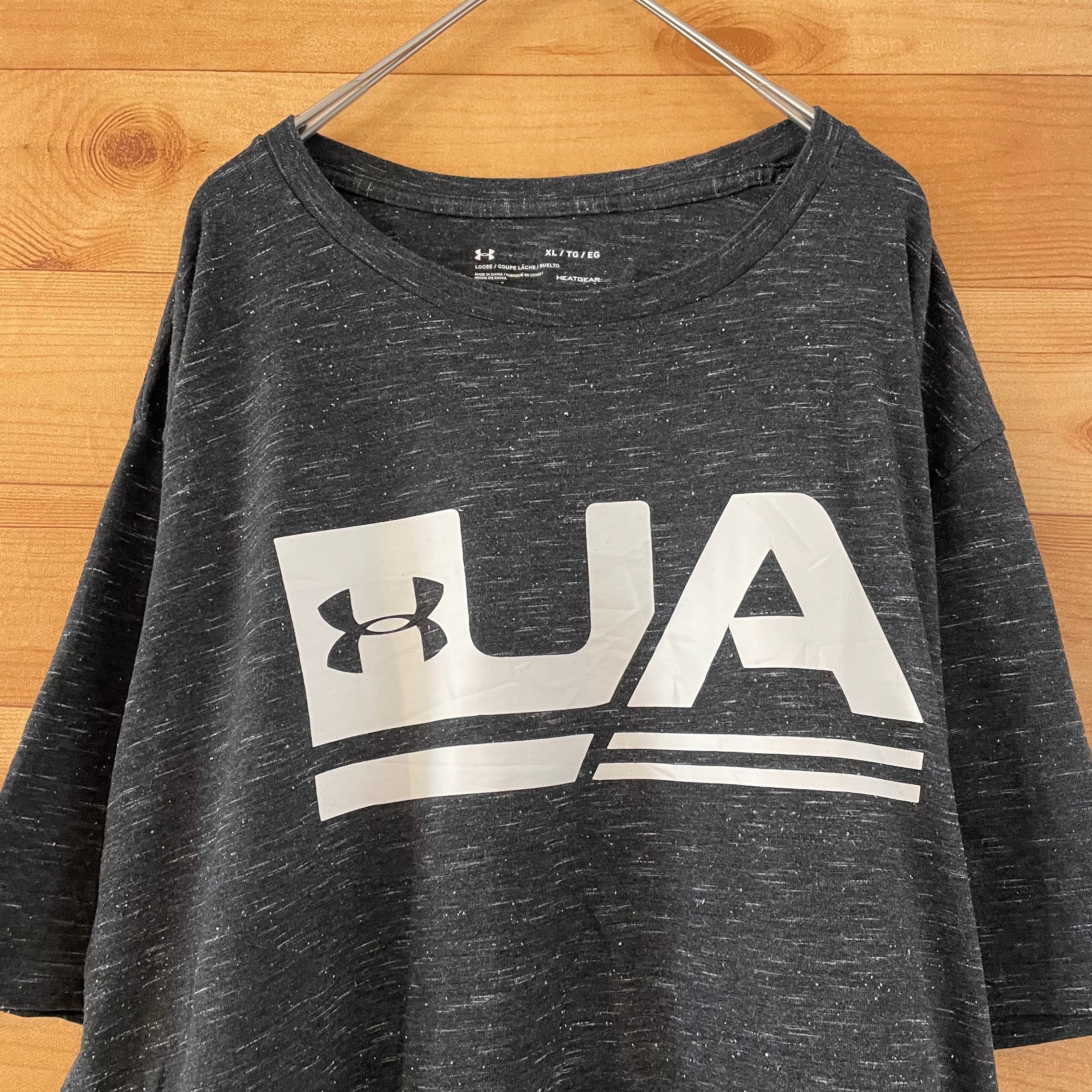 UNDER ARMOUR】ロゴ プリントTシャツ XL ビッグサイズ アンダー