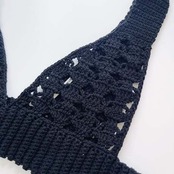 [Pattern] シェルメッシュコットンビスチェ