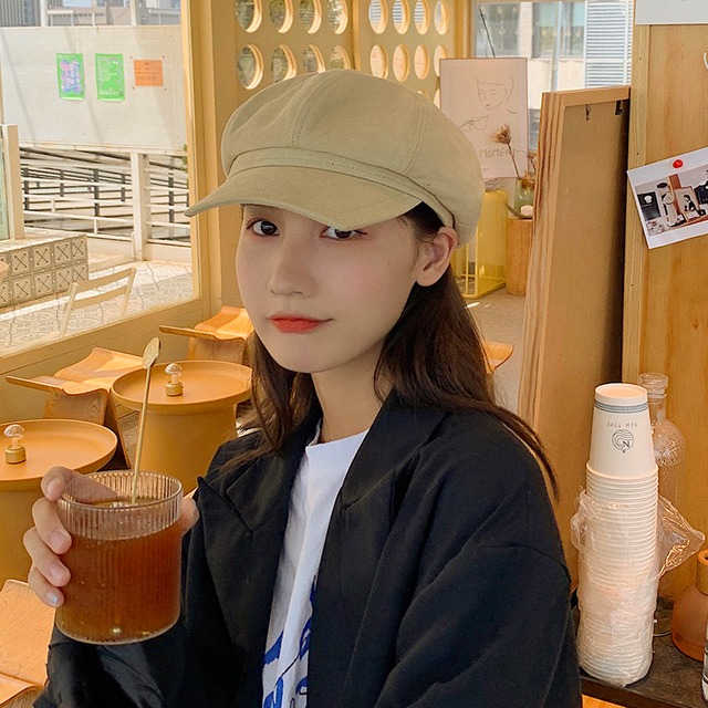 オータムウィンタースタンダード レトロ 帽子 秋物 冬物 ベレット ヘアアクセサリー ブラック・アイド・ピーズ43640922655