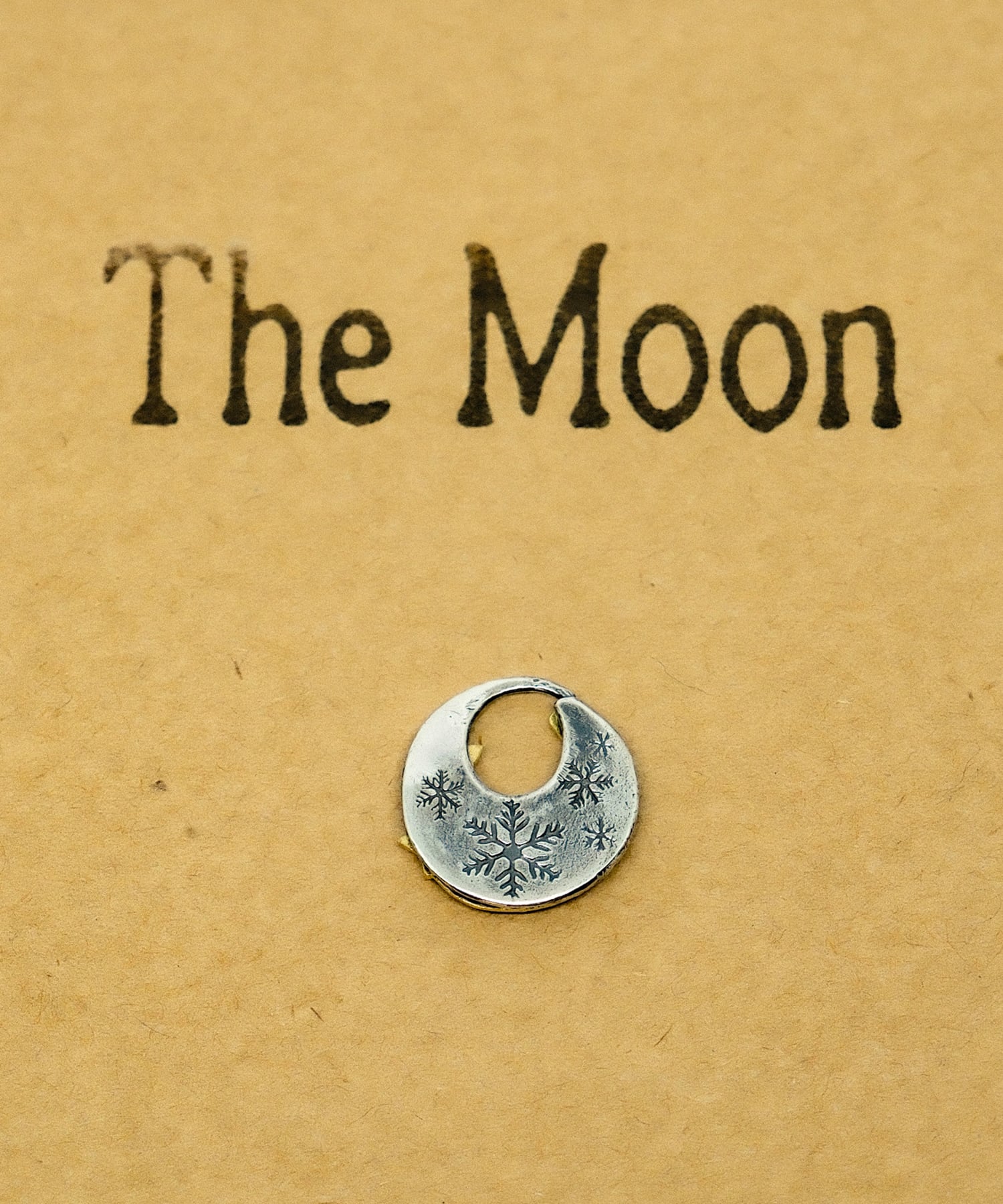 The Moon Silver Pierce（右耳用）［HSA004］ | HAPPY SAUCE