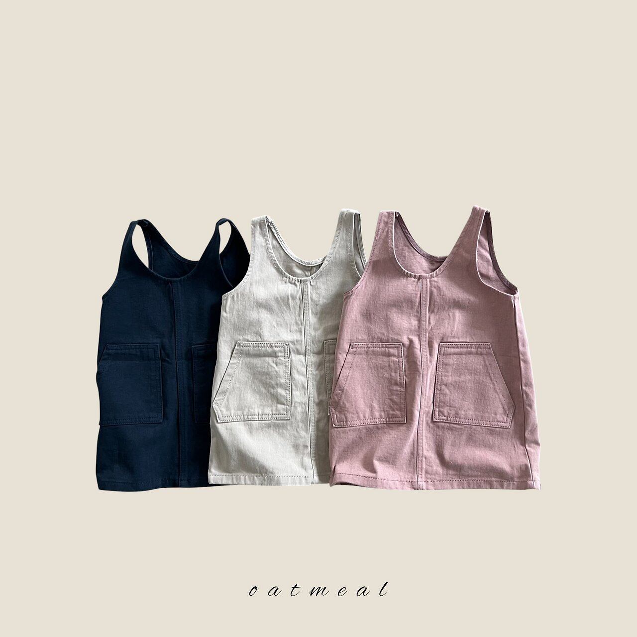 《予約》送料無料【oatmeal】Millie Dress