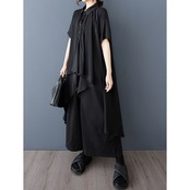 イレギュラーヘム チュニックシャツ  30102