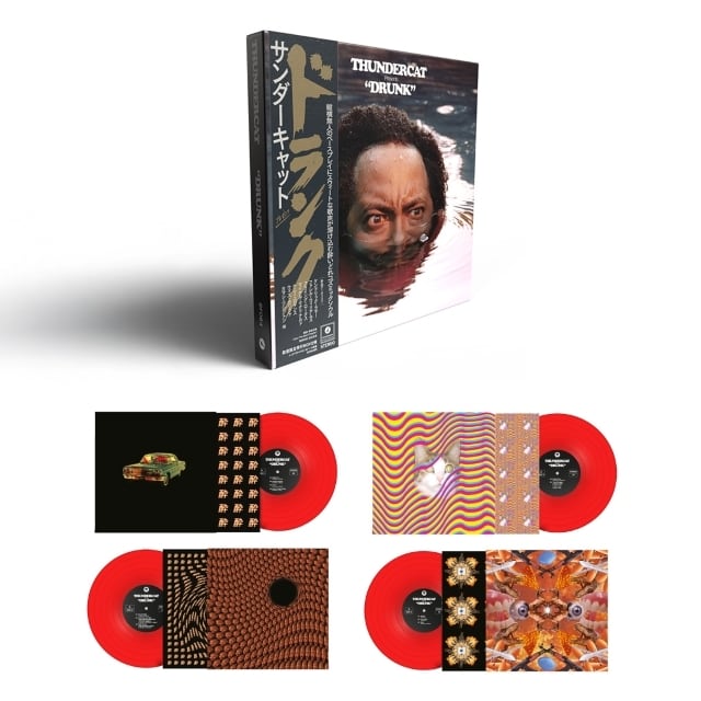 Thundercat / Drunk（Ltd 4 Red 10inch Box Set w Japanese Obi）