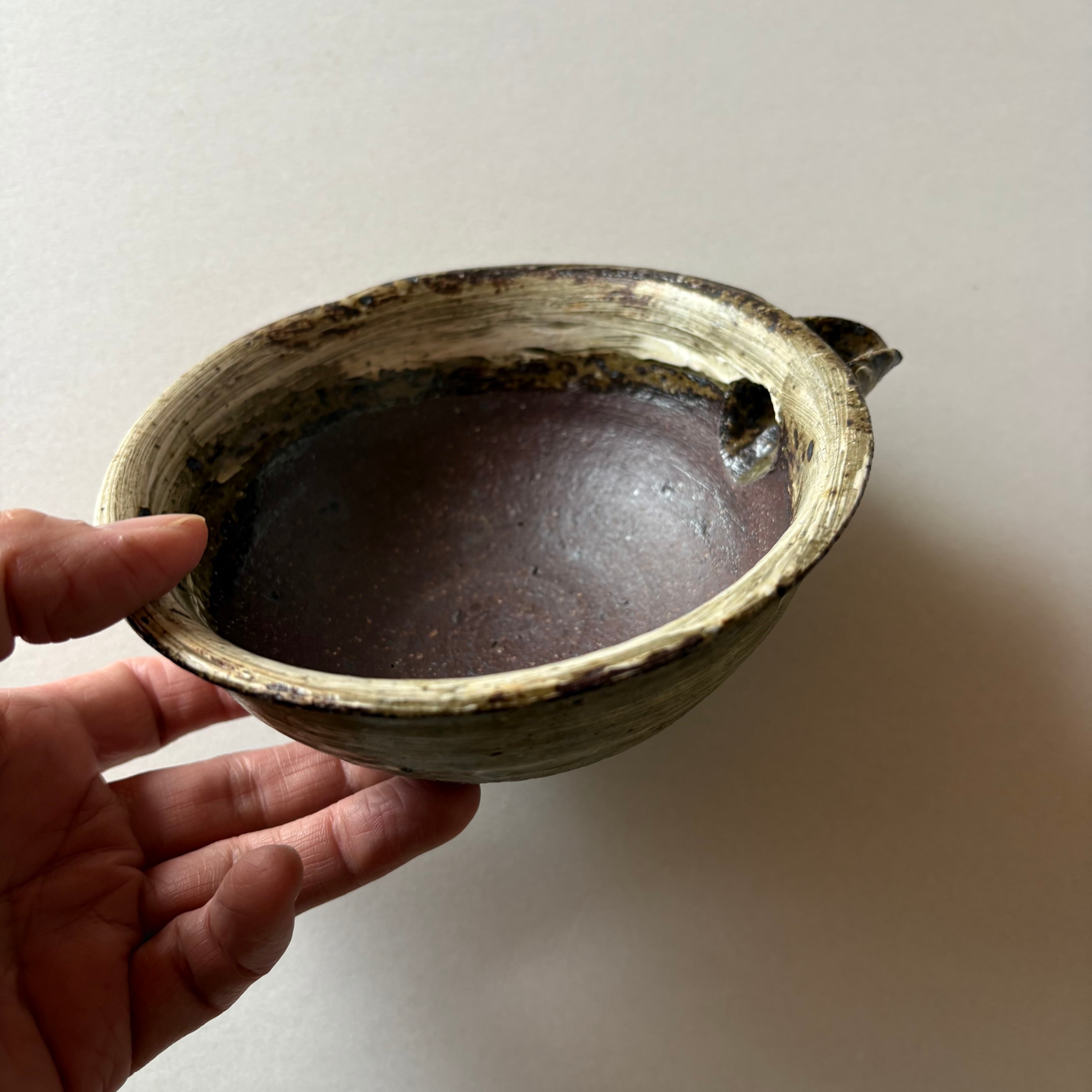 尾形アツシ 刷毛目 片口 注器 | 月森 utsuwa&gallery tsukimori