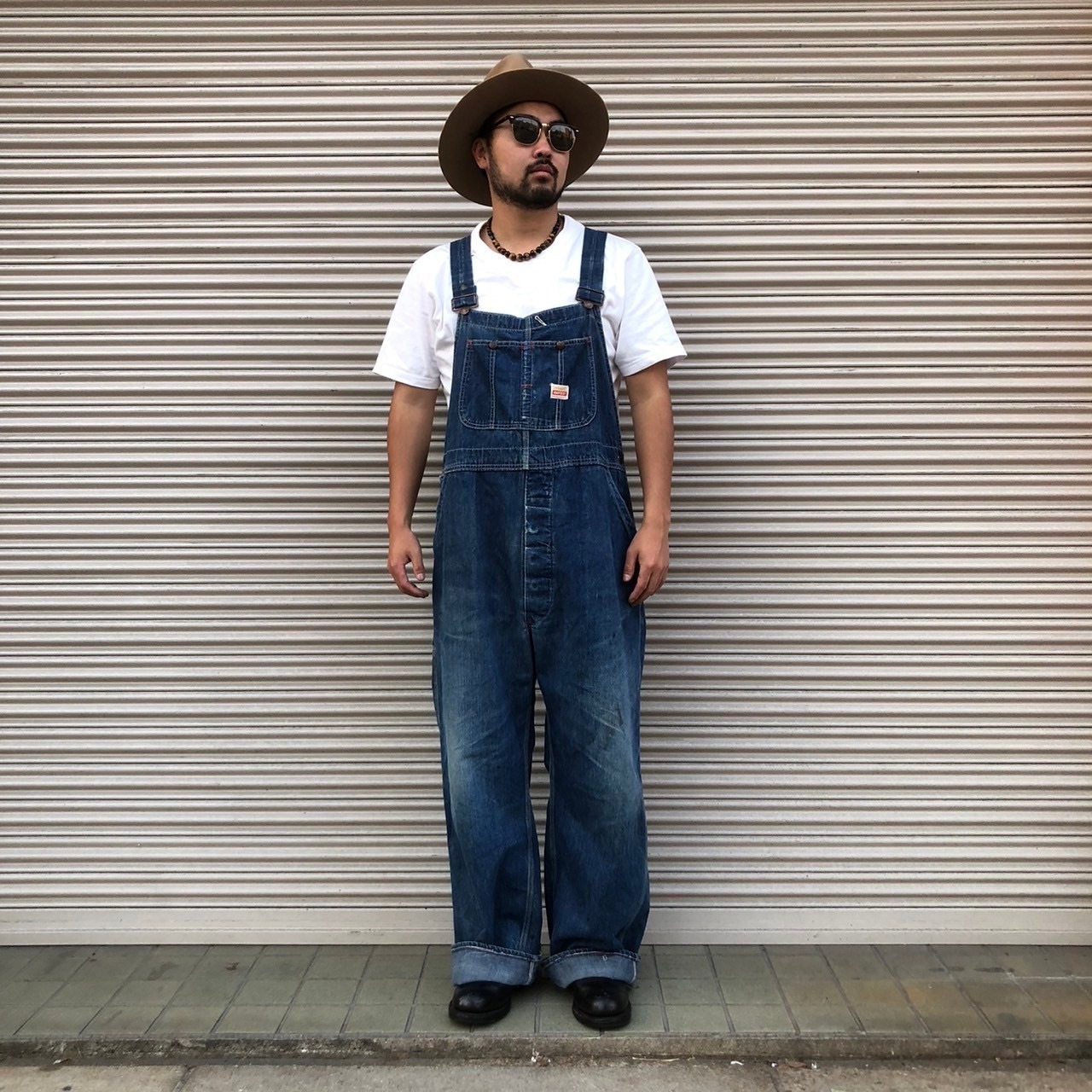 濃紺 良品 50s PAYDAY ペイデイ Penneys ペニーズ 40s DENIM OVERALLS 