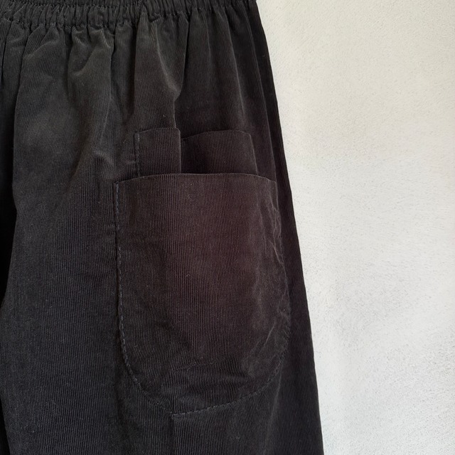 細コールスカート　ダブルポケット　homspun