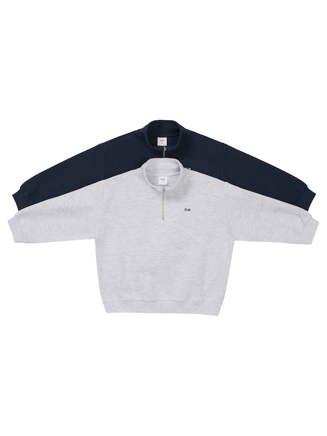 【取寄】our|core half-zip up|コアハーフジップアップ|S-JXL|kids&jr|26 spring