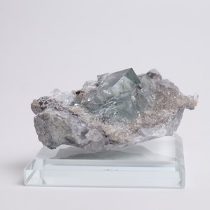 シャンファーリン産 フローライト / スモーキークォーツ / 原石 標本