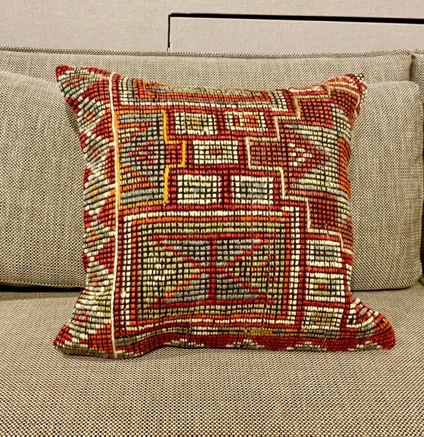オールドキリムクッションカバー50cm角サイズ Turkish Vintage kilim