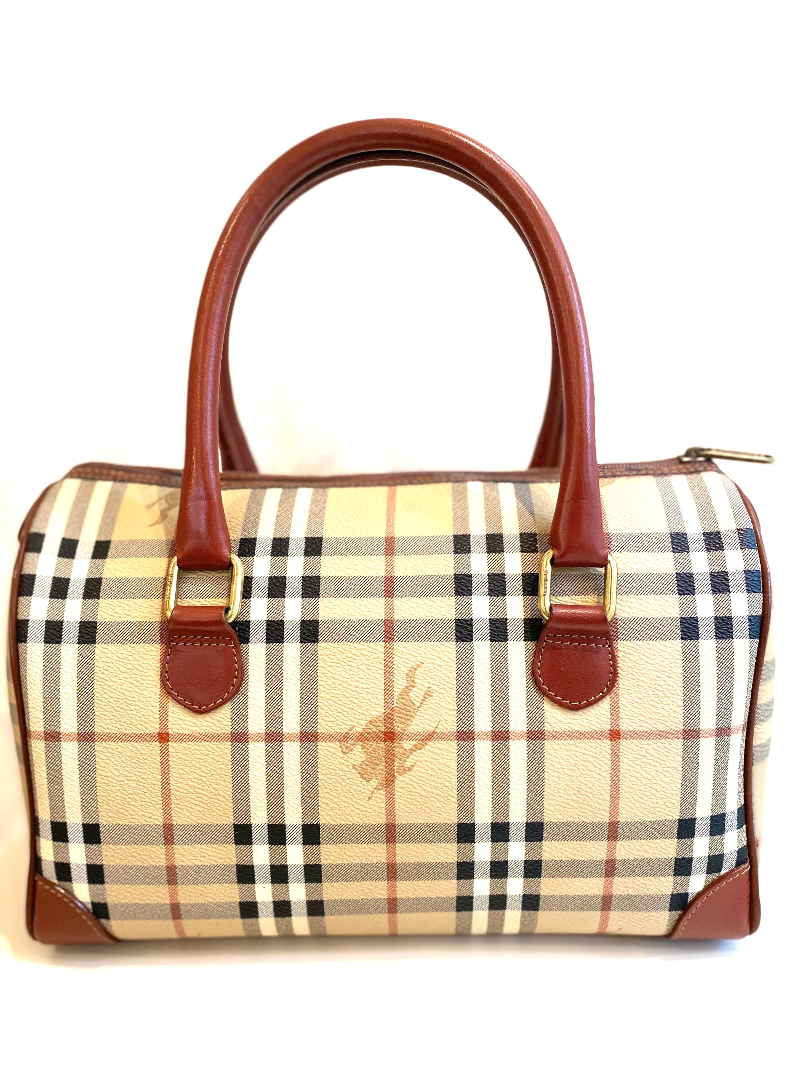 Burberrys バーバリーズ ノバチェック ミニボストンバッグ | ADOOR VINTAGE
