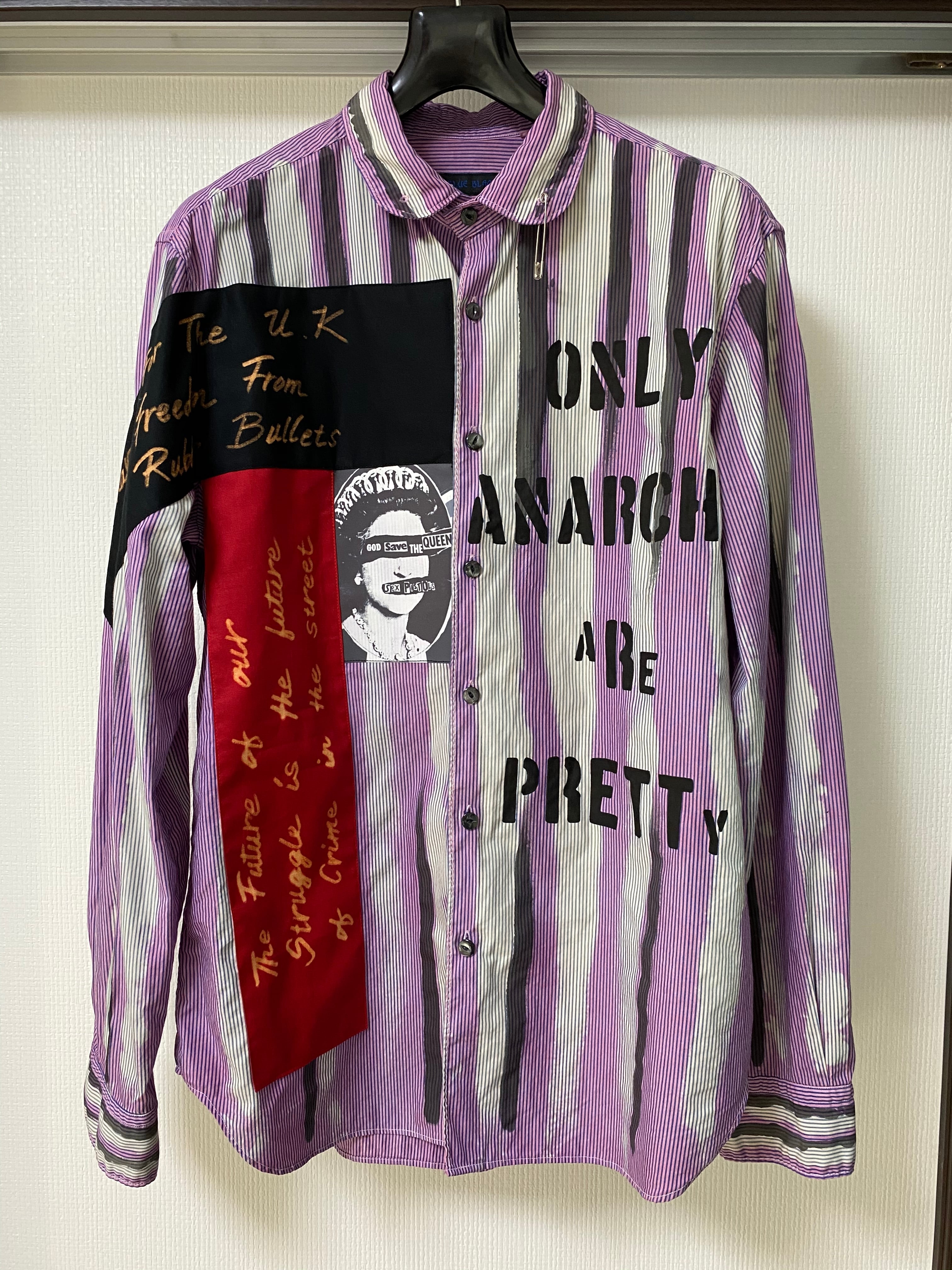 Anarchy Shirt アナーキーシャツ◉ピンク◉好配色↑