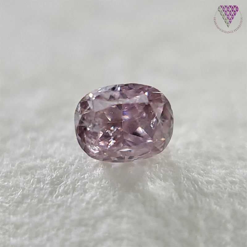 ピンクダイヤモンドルース/ F.PURPLISH PINK/ 0.061 ct.