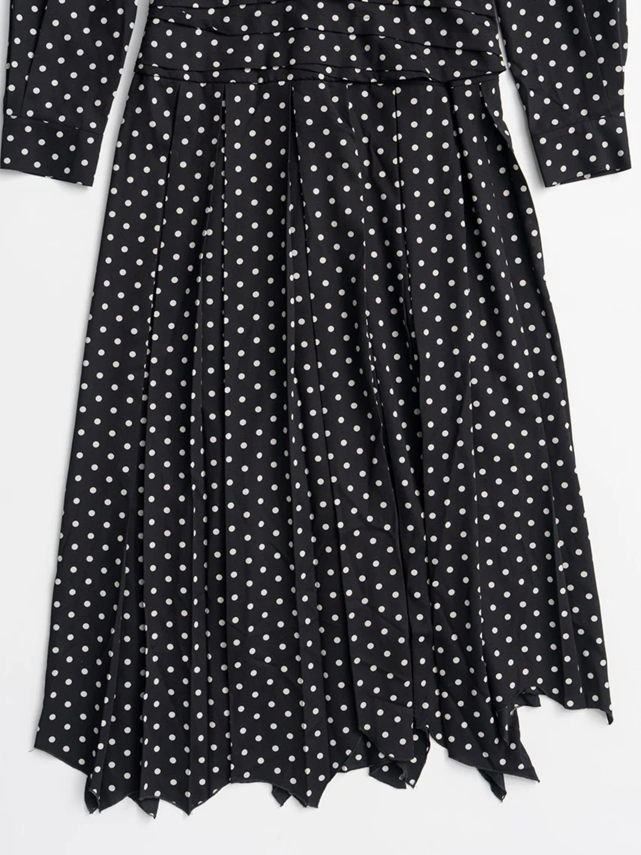 【26AW | WOMEN】PRANK PROJECT プランクプロジェクト / ワンピース / Asymmetrical Pleated Dot Dress　31262265601 - 12