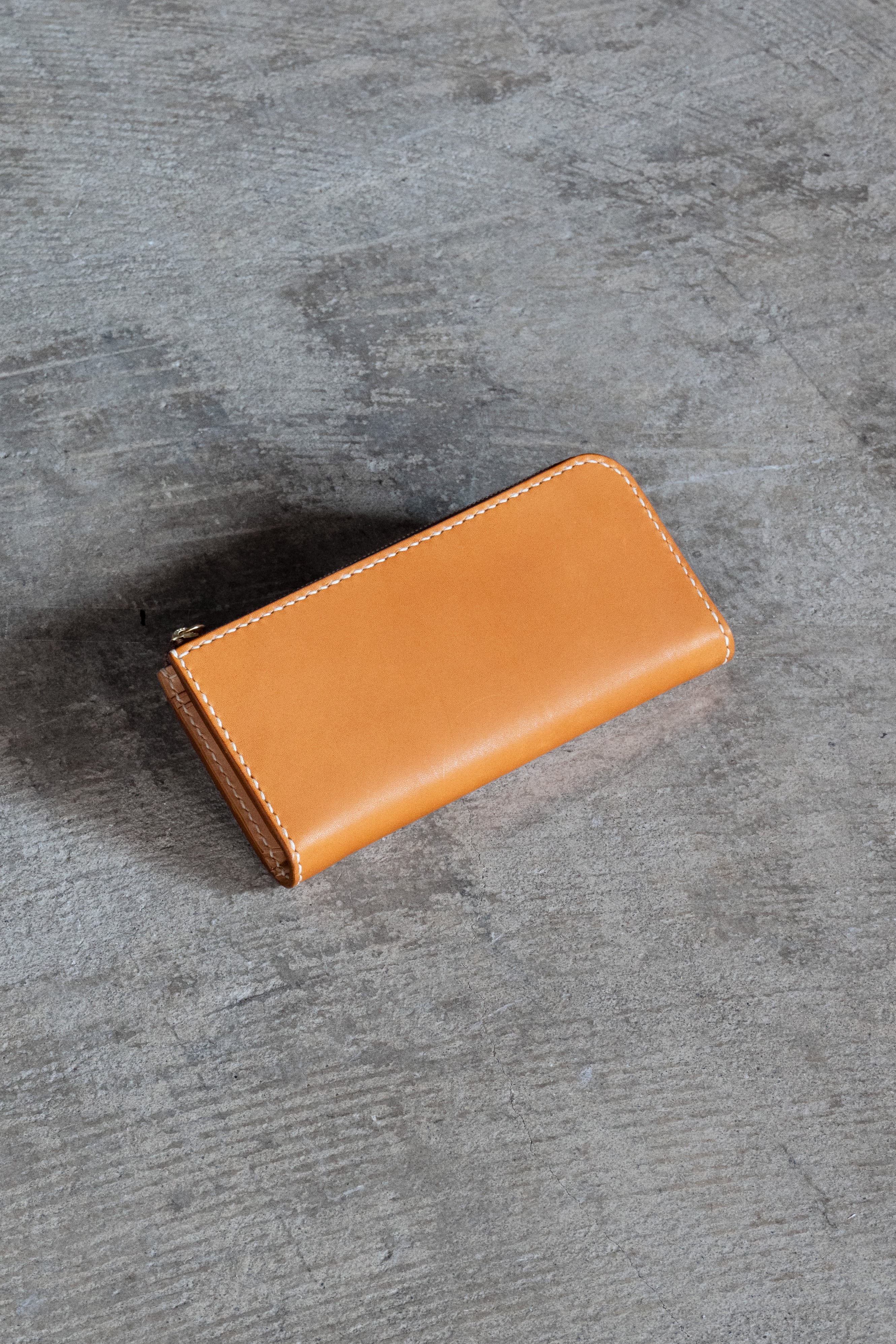 Lzip wallet / Oil【送料無料】 | 高級皮革ならminca｜栃木レザーの