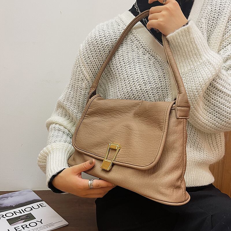 オータムウィンタースタンダード レトロ 秋物 冬物 スクウェア 手作りハンドバック42853452324