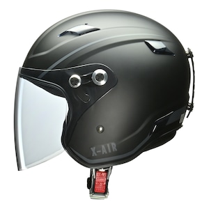 【公式】RAZZO-V　ジェットヘルメット　マットブラック