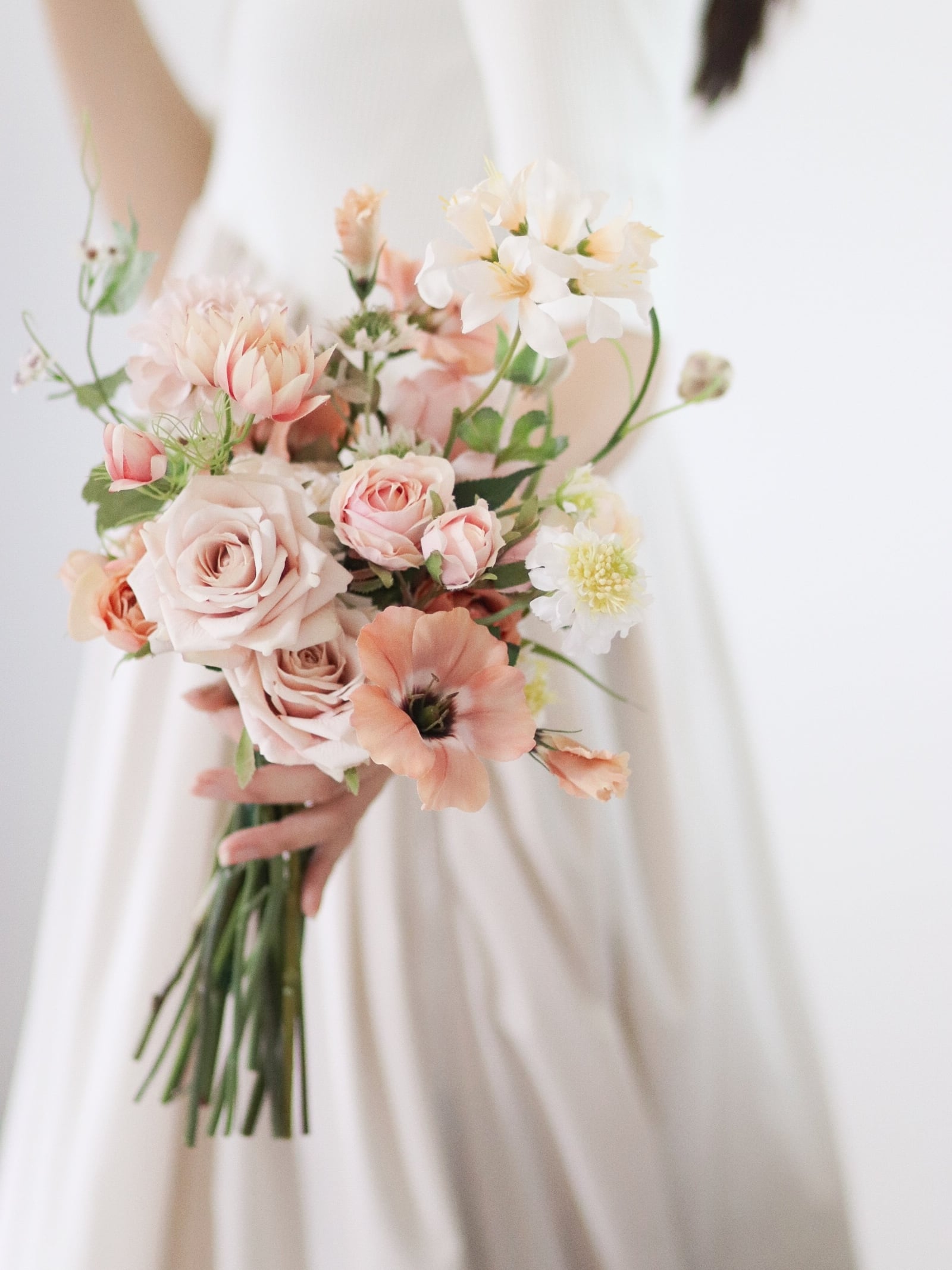 〈 完成品販売ブーケ 〉nuance mini artificial flower bouquet