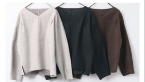 hunch vネック圧縮ニットソー　WTS7085