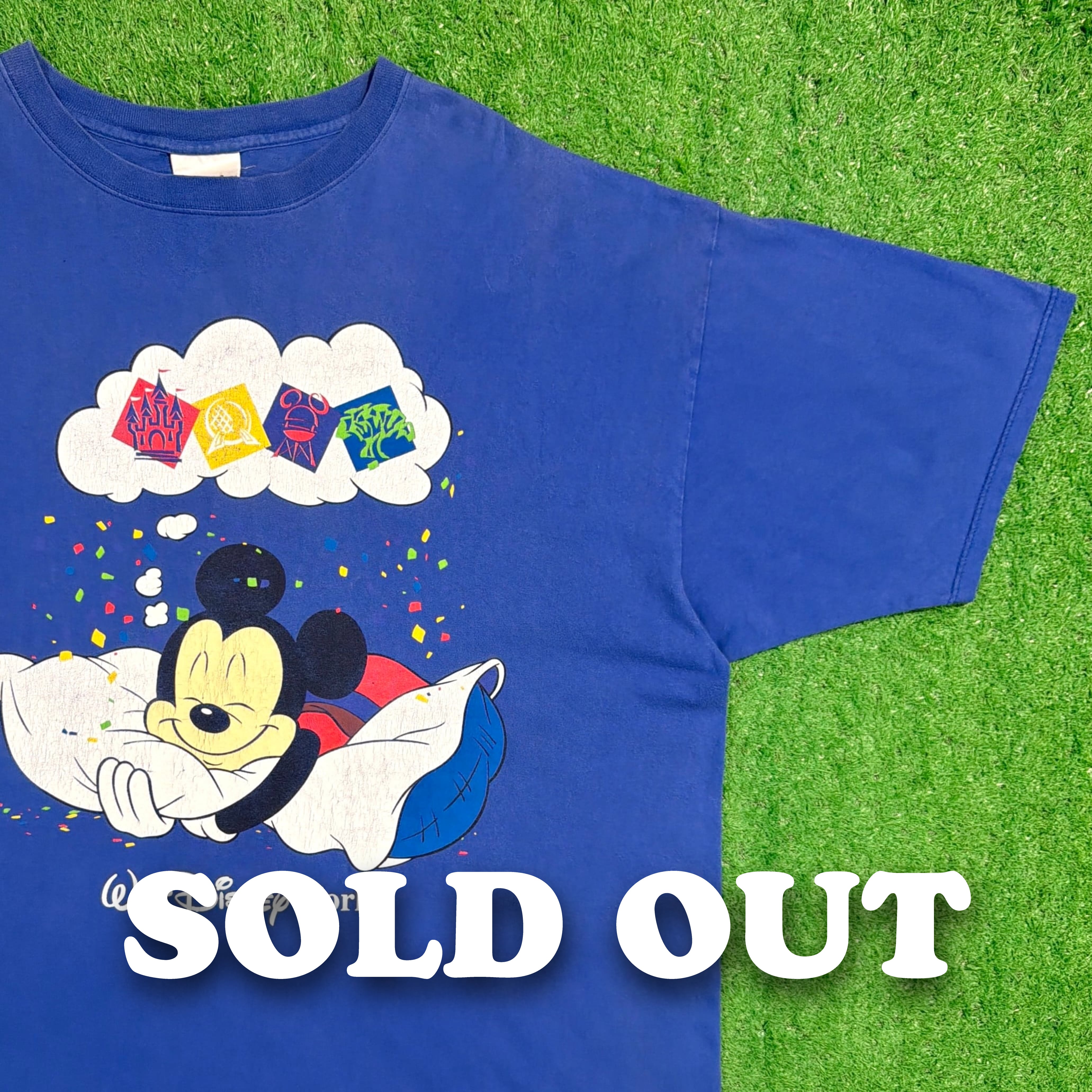 Men's】 90s Disney ミッキー イラスト Tシャツ / アメリカ製 USA製 90