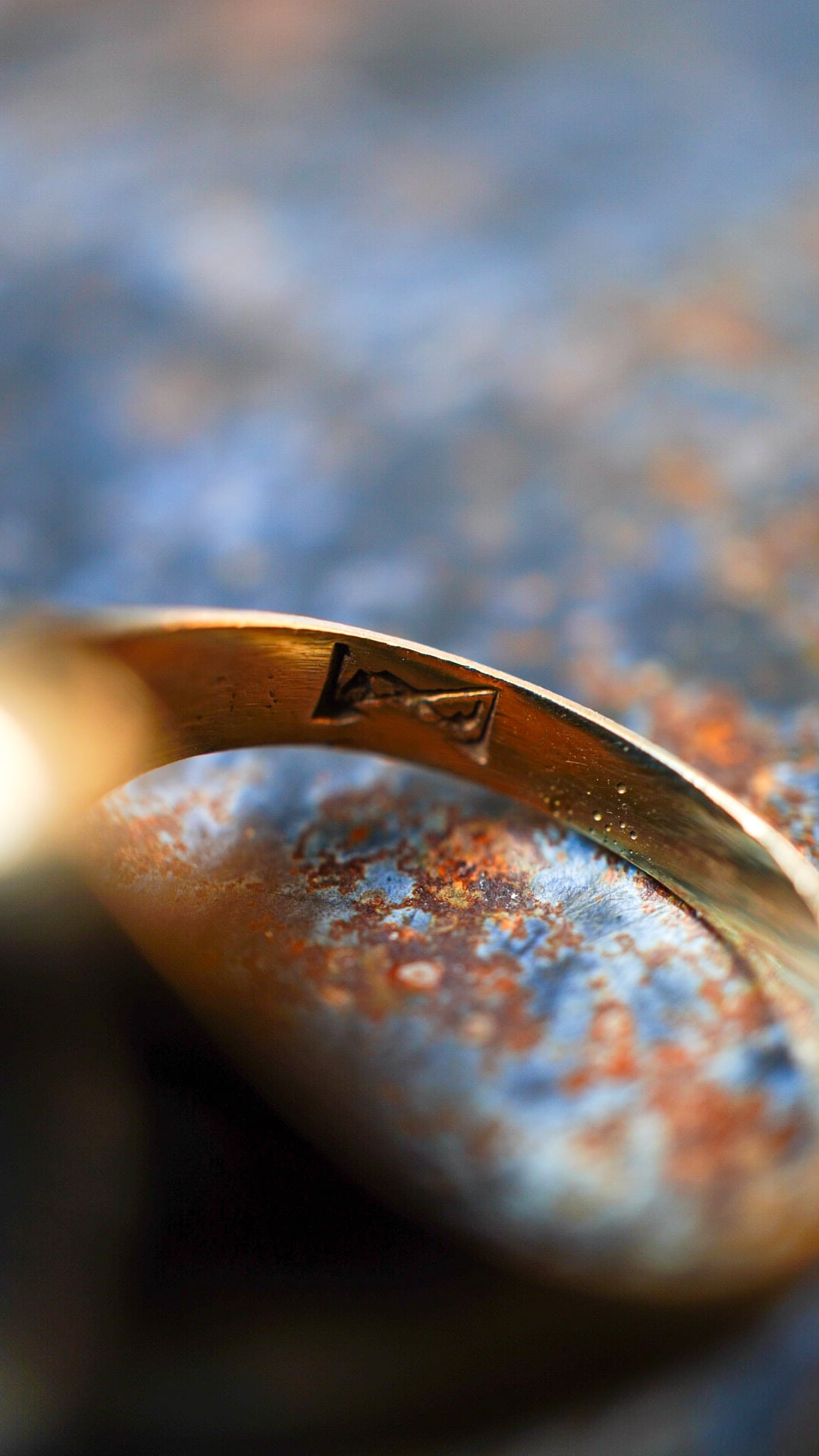 70年代 UK K9 ゴールド オニキス シグネットリング 16号 【公式通販】