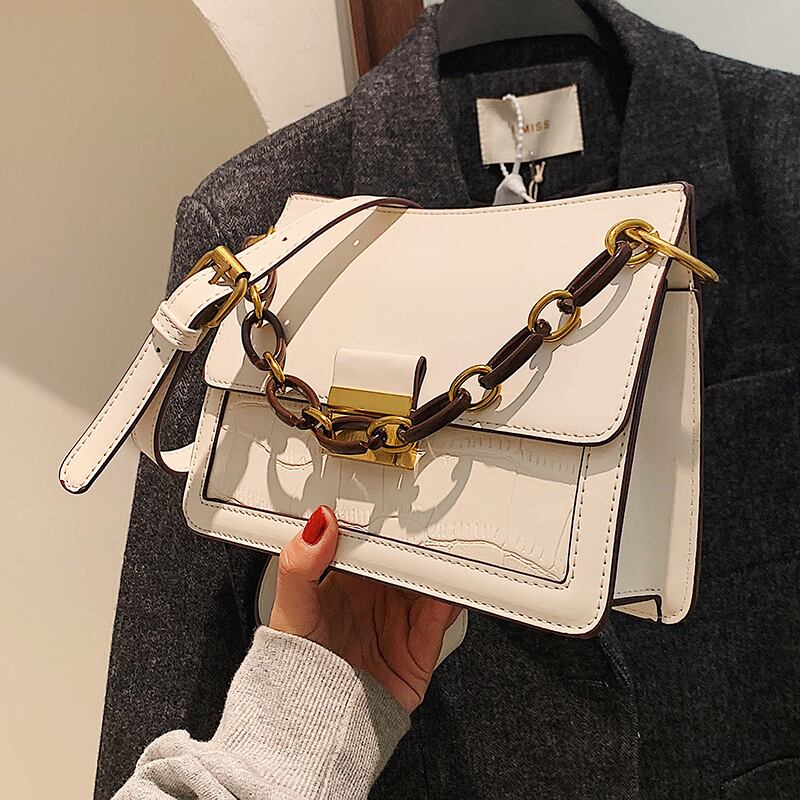 レッド スクウェア ハンドバッグ メッセンジャーバッグ 手作りハンドバック73863565695