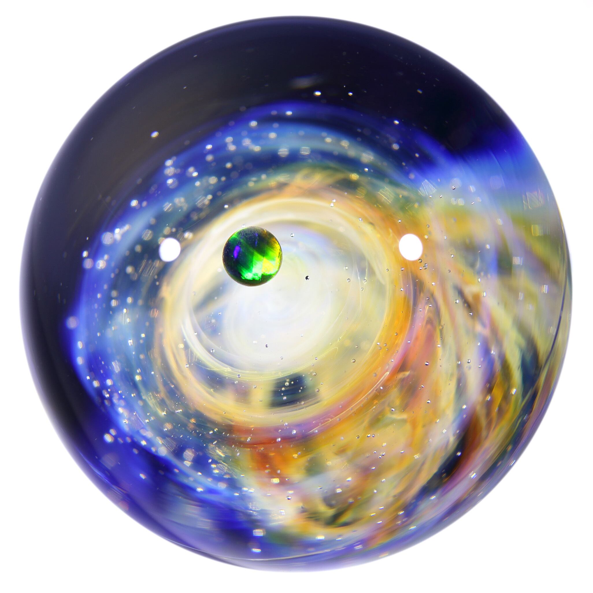 52mm Galaxy Glass Marble 宇宙ガラスマーブル - オブジェ no.M284