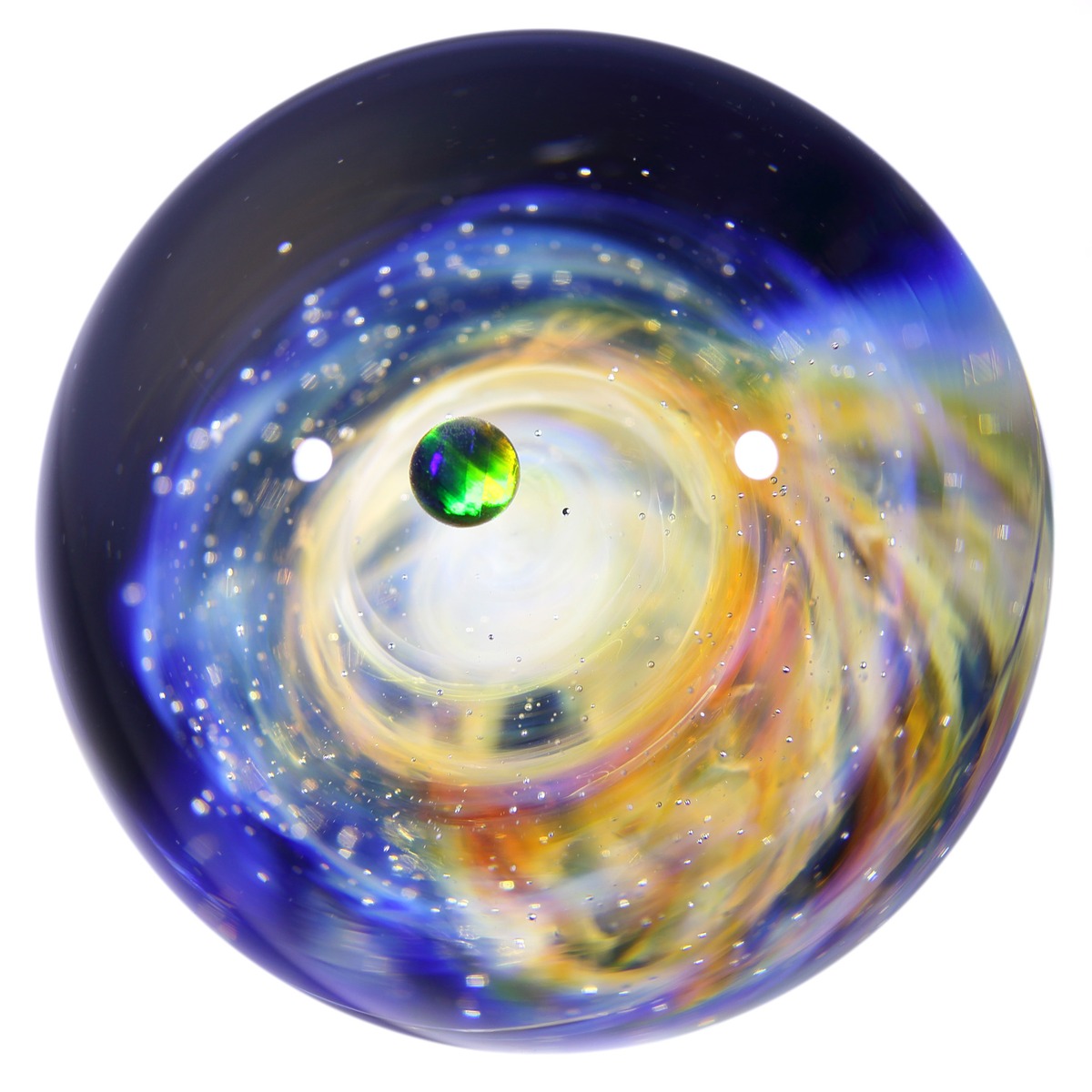 52mm Galaxy Glass Marble 宇宙ガラスマーブル - オブジェ no.M284 