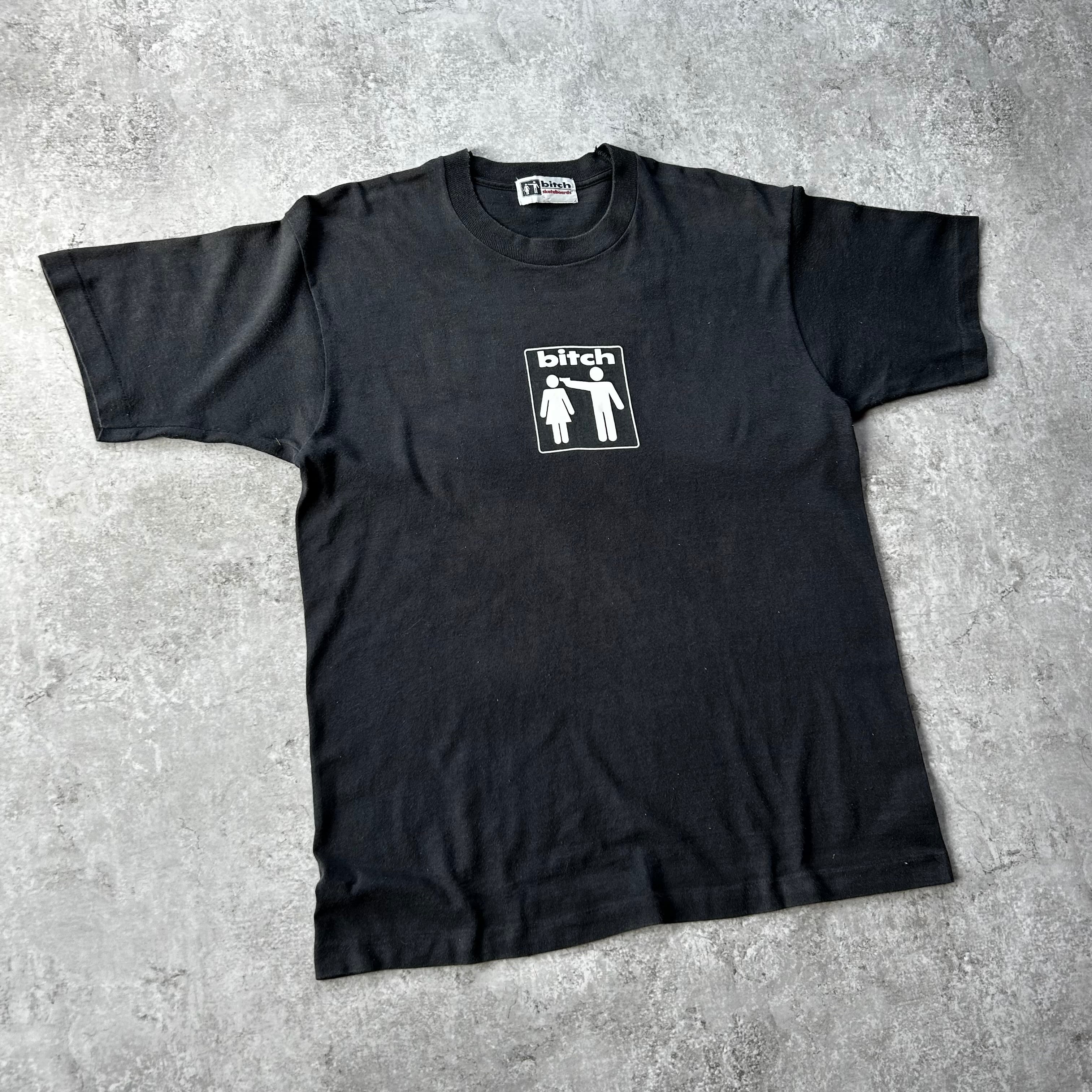90s bitch skateboards tシャツ ブラック L スケート 90s bitch skateboards tシャツ ブラック L スケート | 東京準備室