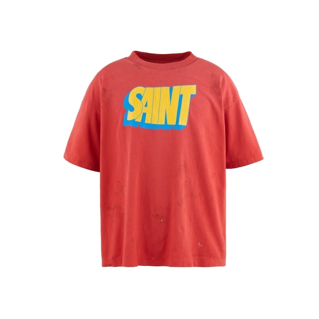 【SAINT Mxxxxxx】SM-HR1-0000-025/SS TEE/SAINT /RED