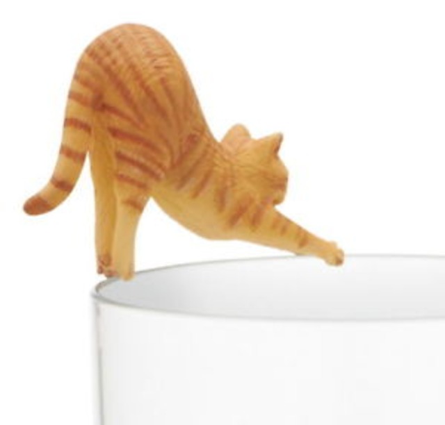 【送料無料】クラブシリーズカップエッジkitan club putitto series animal neko cat p1 cup edge cute chatora figure