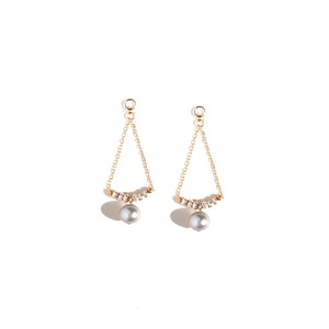 2026Spring collection カレンシルバー×シルバーパールモチーフチャーム