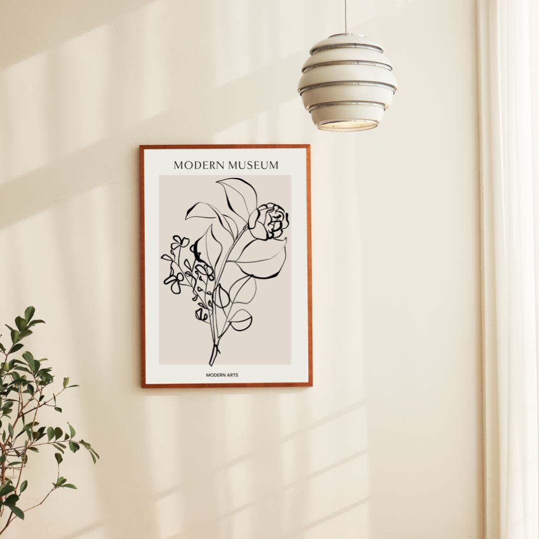 花のデッサンアート/ i0381 / インテリアポスター | Felicite HOME