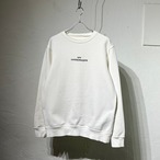 2022AW Maison Margiela Up Side Down Logo Sweat Shirt