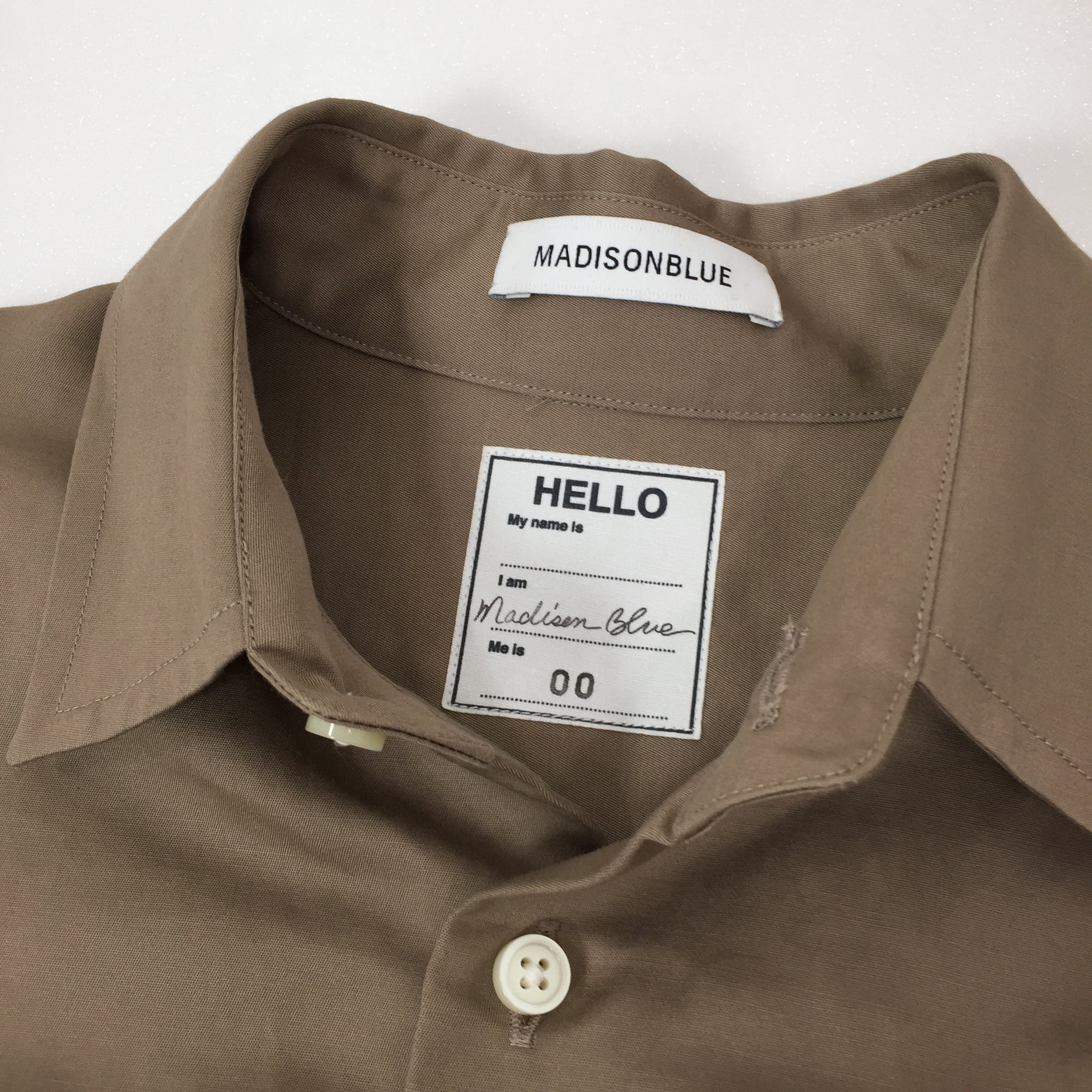 マディソンブルー　BRADLEY CUFF SHIRT 01