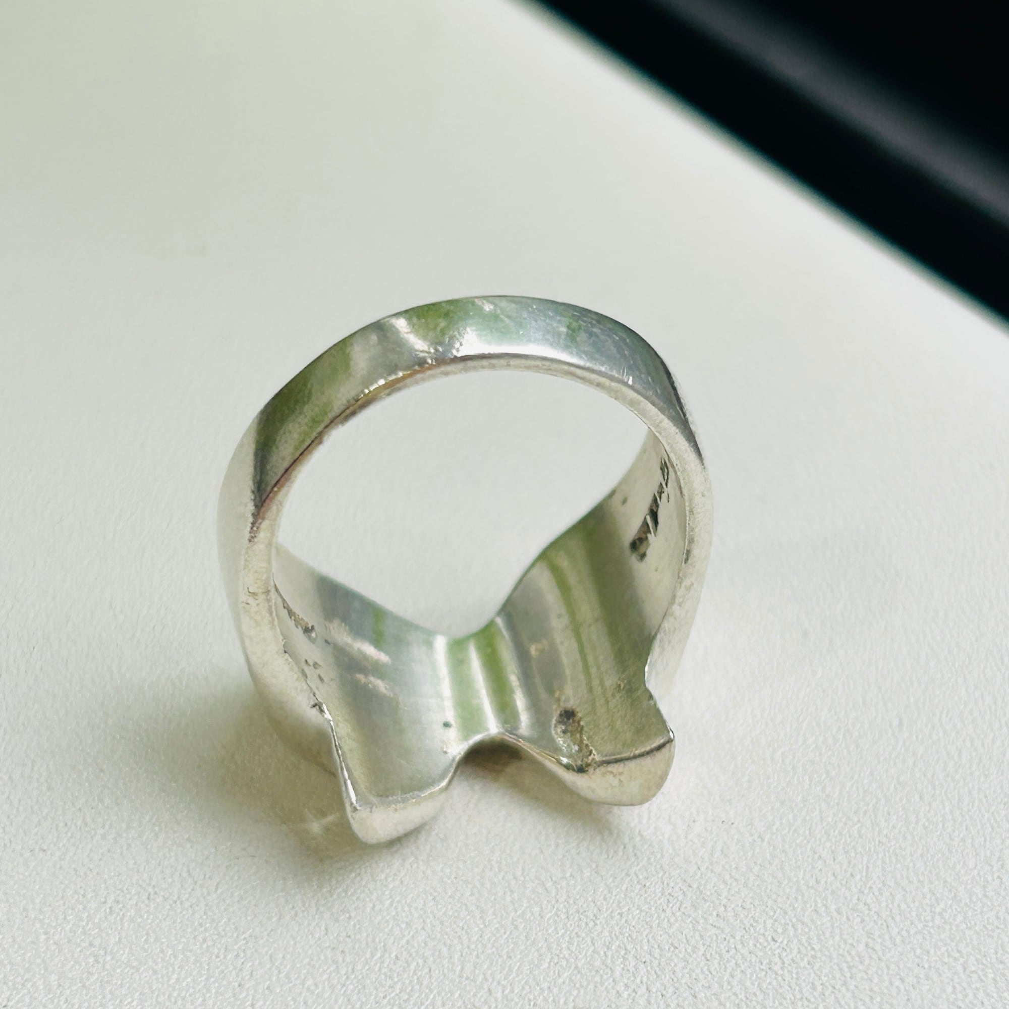 Mexico シルバー925 リボンリング（12号） | Milo Antiques & Vintage