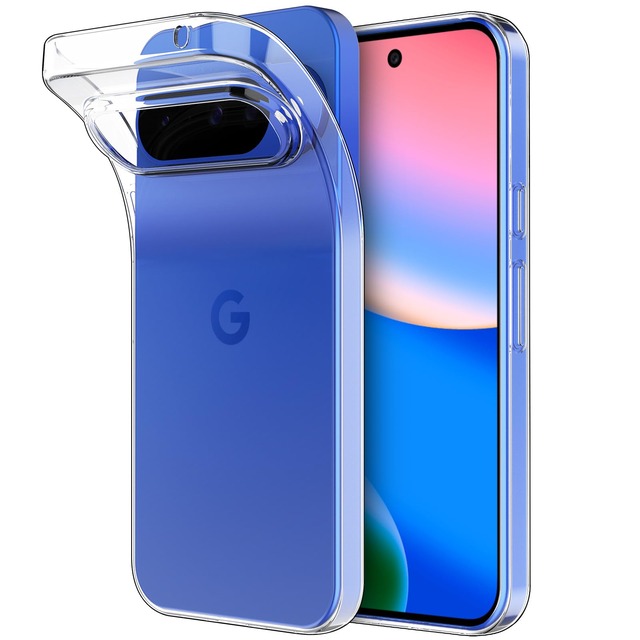 Hianjoo Google Pixel 10 / 10 Pro 対応 ケース クリア TPUシリコン ソフト カバー 透明 薄型 軽量 衝撃吸収 擦り傷防止 グーグル ピクセル 10 / 10Pro 用の スマホケース
