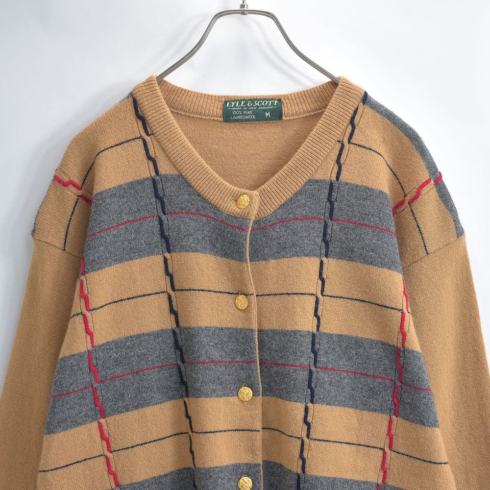 80～90s Lyle & Scott ライル & スコット ラムウール ハウスチェック