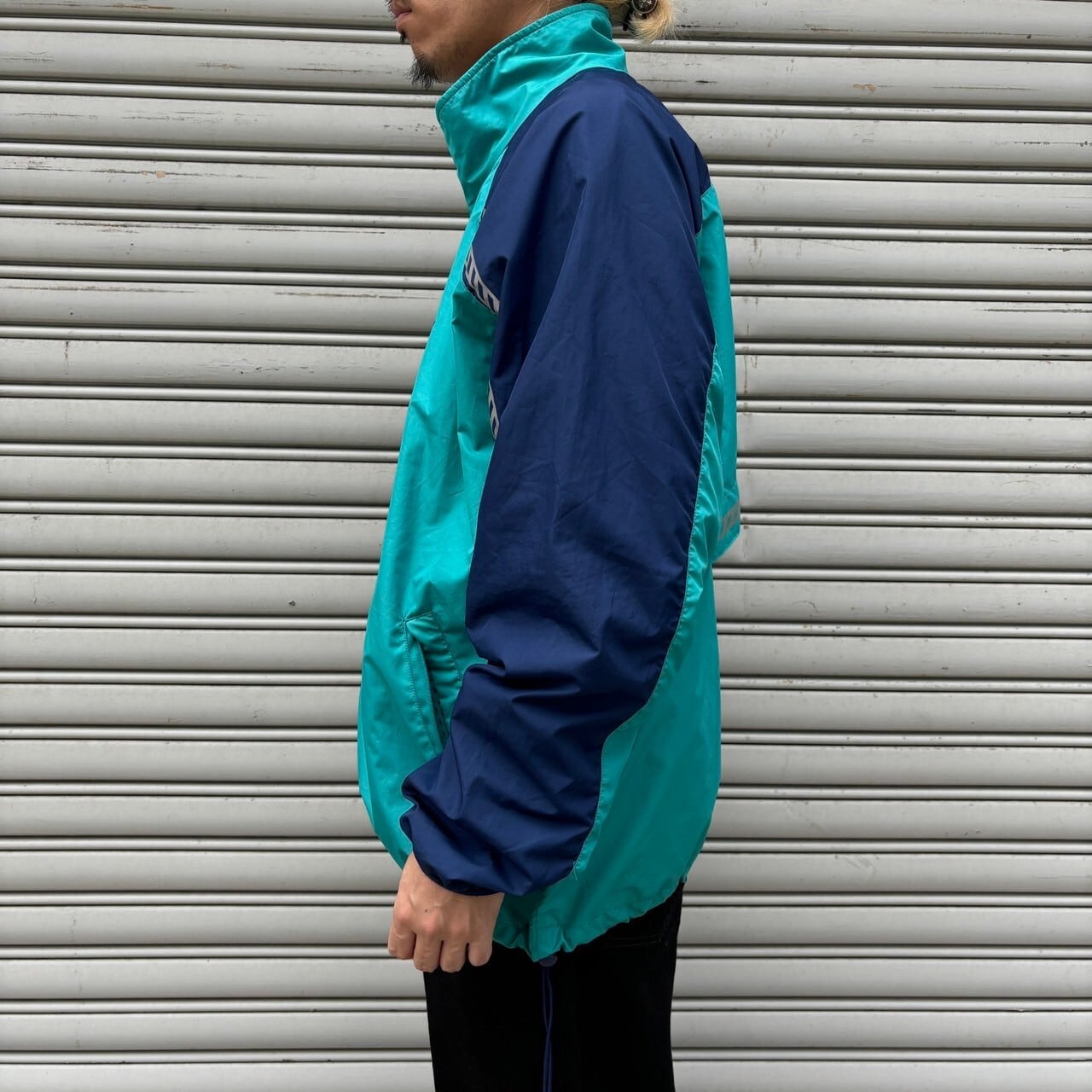 00s NIKE F.I.T TAILWIND ナイロンジャケット リフレクター 00s NIKE F.I.T TAILWIND ナイロンジャケット リフレクター